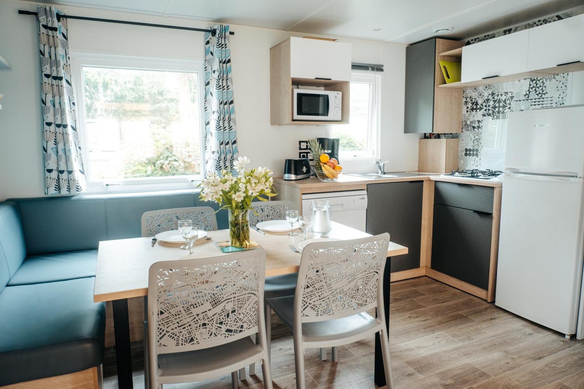 Mobil Home Xxl 4 Chambres - Medrose Camping Saint-Thomé Esterno foto