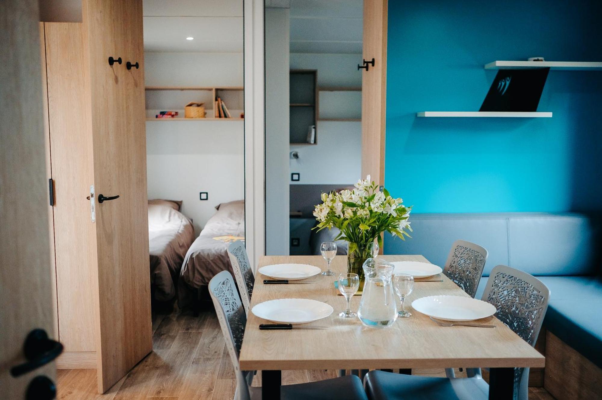 Mobil Home Xxl 4 Chambres - Medrose Camping Saint-Thomé Esterno foto